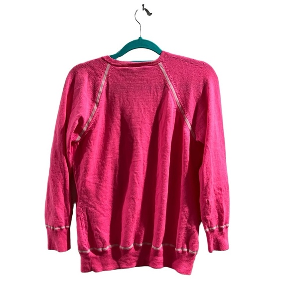 St.john pink wool cardigan blend sweater size large - Picture 4 of 13